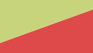 Preview wallpaper green, red, line, obliquely, minimalism