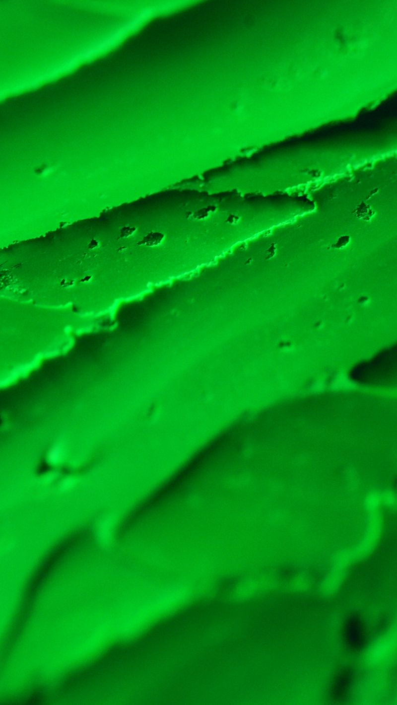 800x1420 Wallpaper green, texture, surface, acid