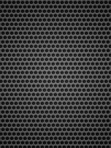 Preview wallpaper grid, circles, background, metal, dark