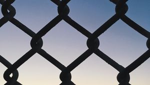 Preview wallpaper grid, dark, fence