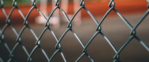 Preview wallpaper grid, fence, blur