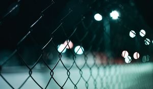 Preview wallpaper grid, glare, fence