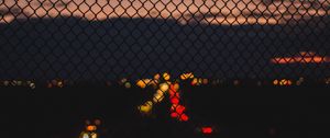 Preview wallpaper grid, glare, night
