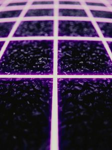 Preview wallpaper grid, neon, glow, lines, purple