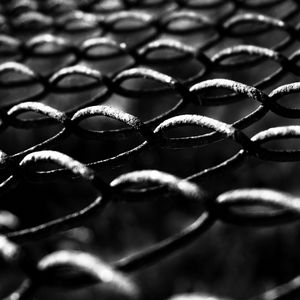 Preview wallpaper grid, wire, black and white, macro