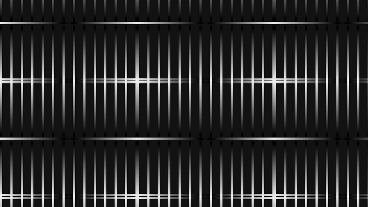 Wallpaper grille, black background, abstract