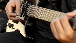 Preview wallpaper guitar, electric guitar, guitarist, music