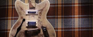 Preview wallpaper guitar, fretboard, strings, music, musical instrument