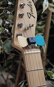 Preview wallpaper guitar, fretboard, tunes, musical instrument, pick