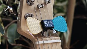 Preview wallpaper guitar, fretboard, tunes, musical instrument, pick
