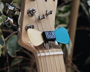 Preview wallpaper guitar, fretboard, tunes, musical instrument, pick