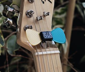 Preview wallpaper guitar, fretboard, tunes, musical instrument, pick
