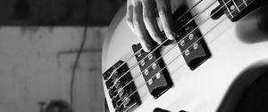 Preview wallpaper guitar, guitarist, musician, hand