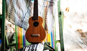 Preview wallpaper guitar, musical instrument, cloth