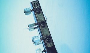 Preview wallpaper guitar, musical instrument, fretboard, tuning machine