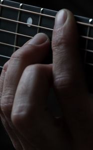 Preview wallpaper guitar, strings, fingers