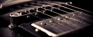 Preview wallpaper guitar, strings, macro, music