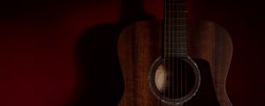Preview wallpaper guitar, strings, music, dark