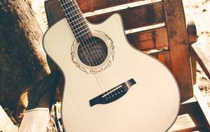 Preview wallpaper guitar, strings, musical instrument
