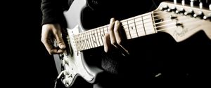 Preview wallpaper guitarist, guitar, musical instrument, music