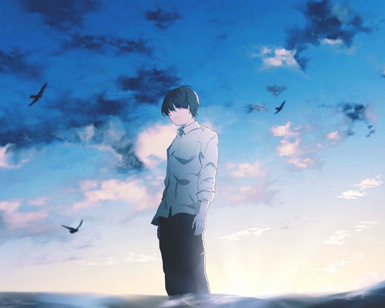 Tận hưởng hình ảnh nghệ thuật Anime tuyệt đẹp về chàng trai đơn độc, nhưng lại toả sáng với nghị lực và tình yêu đời.
