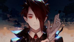 Preview wallpaper guy, elf, gloves, anime, art