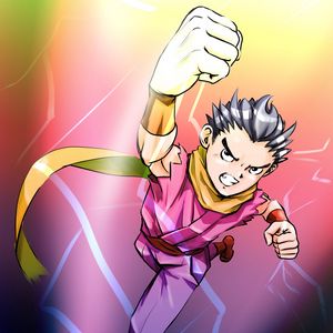 Preview wallpaper guy, fighter, fist, anime, art