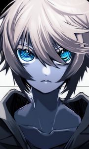 Preview wallpaper guy, glance, eyes, anime, art, cartoon