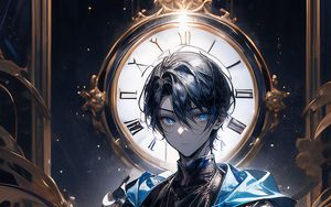 Preview wallpaper guy, jewelry, watch, anime, art