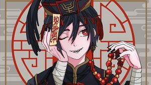 Preview wallpaper guy, smile, kimono, anime