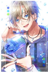 Preview wallpaper guy, smile, style, anime
