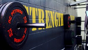 Preview wallpaper gym, disks, weight, bodybuilding