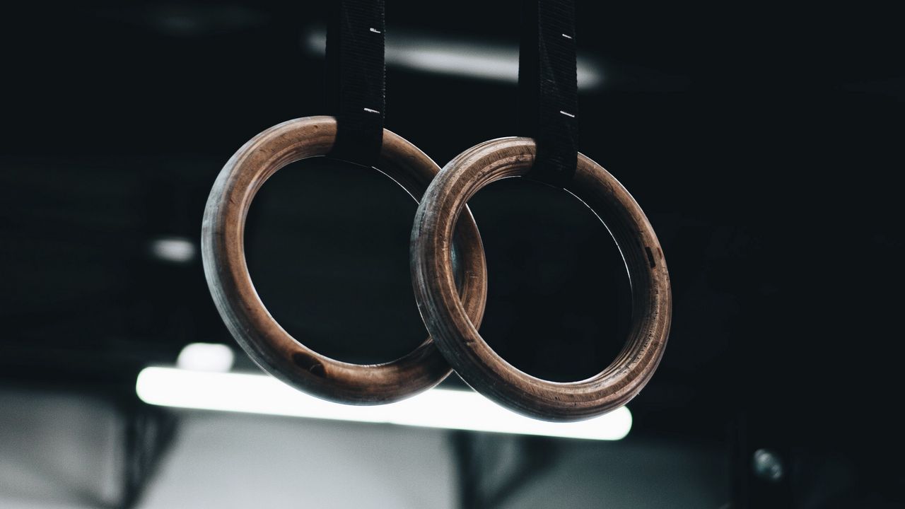 Wallpaper gymnastic rings, rings, gym, sport