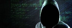 Preview wallpaper hacker, hood, code, programming