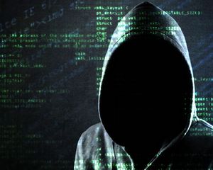 Preview wallpaper hacker, hood, code, programming