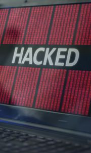Preview wallpaper hacker, word, laptop, matrix