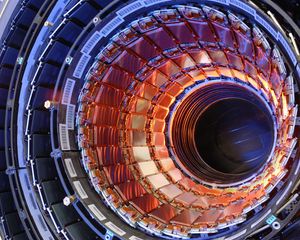 Preview wallpaper hadron collider, accelerator, particles