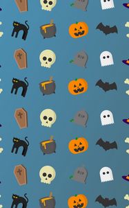 Preview wallpaper halloween, art, holiday