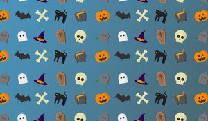 Preview wallpaper halloween, art, holiday