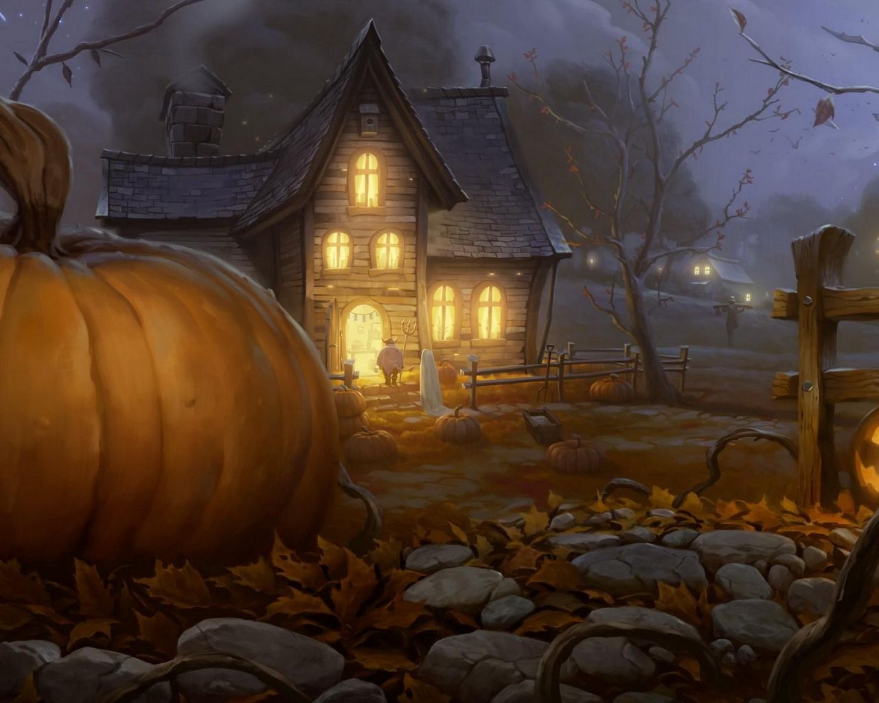 Download wallpaper 1280x1024 halloween, holiday, night, home, light, pumpkin, lantern jack standard 5:4 hd background Download wallpaper 1280x1024 halloween, holiday, night, home, light, pumpkin, lantern jack standard 5:4 hd background