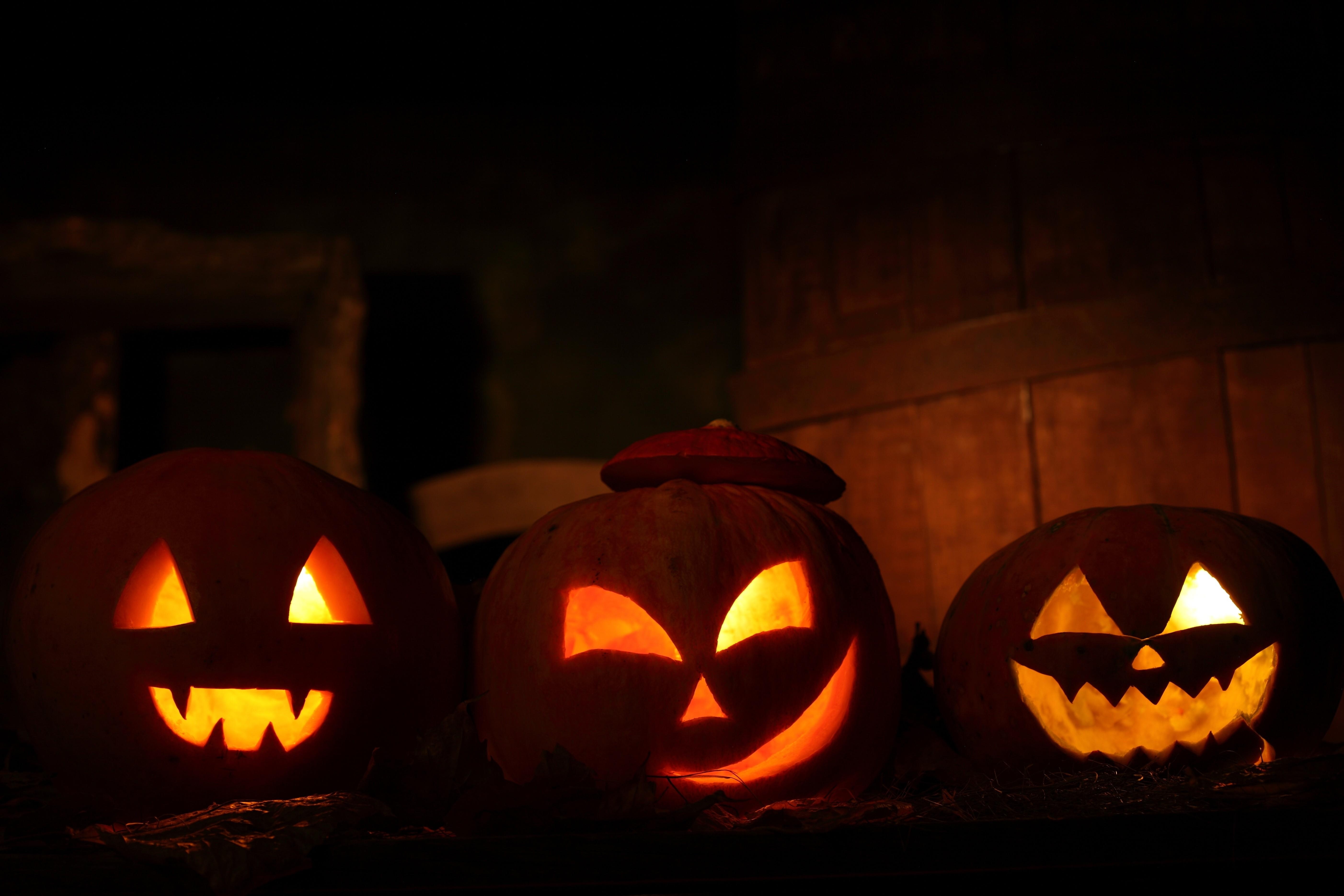 On halloween. Хэллоуин. Тыква Хэллоуин. Хэллоуин на рабочий стол. Тыква на Хэллоуин ночью.