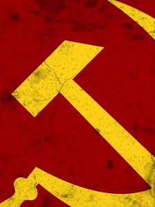 Preview wallpaper hammer and sickle, soviet union, russia, symbols