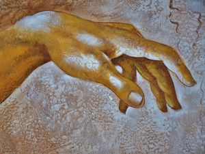 Preview wallpaper hand, art, fingers