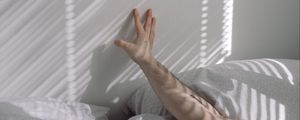 Preview wallpaper hand, bed, morning, white