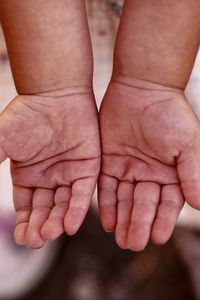 Preview wallpaper hand, child, palms, small