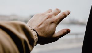 Preview wallpaper hand, fingers, touch