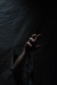 Preview wallpaper hand, help, dark