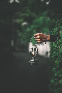 Preview wallpaper hand, lantern, fire, lighting