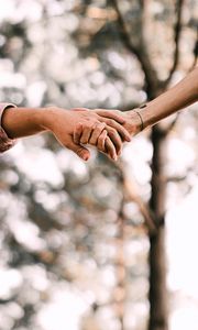 Preview wallpaper hand, love, touch, tenderness