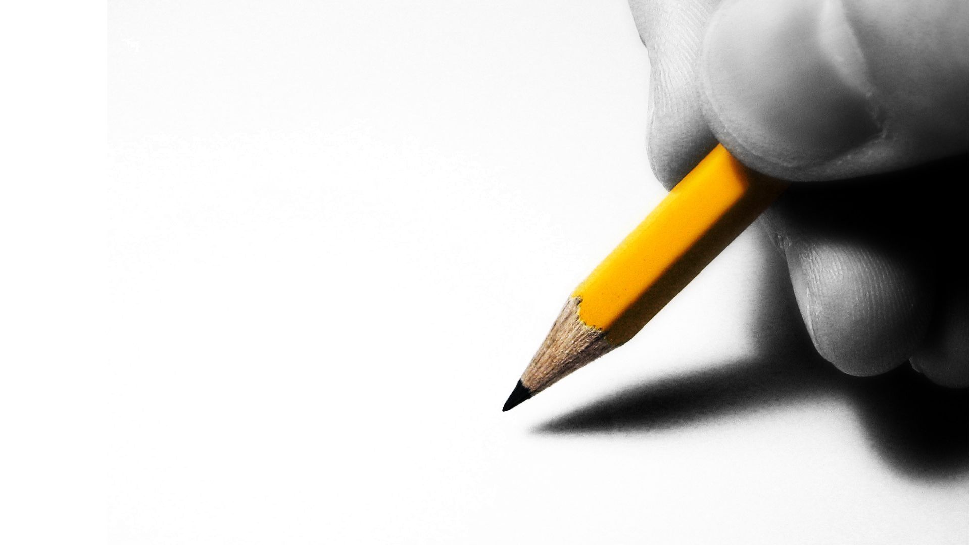 Download wallpaper 1920x1080 hand, pencil, drawing, sketch hd background